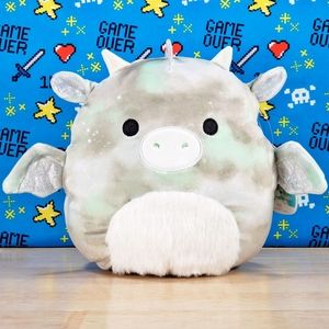 Squishmallow Will the Dragon 8" 2021 UltraSoft Learning Express Plush